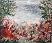 James Ensor The Tormens of St.Anthony France oil painting reproduction